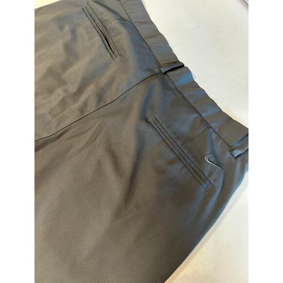 Nike Golf Performance Dri Fit Charcoal Men's 34 x 34 Pants Chino Flat Front - Picture 6 of 7